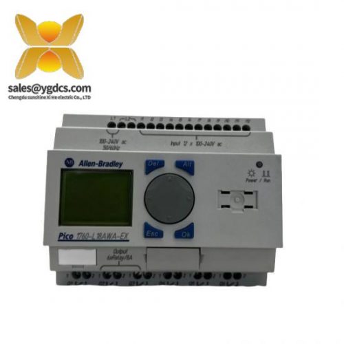 Siemens 1760-L18AWAEX Industrial Controller with Real-Time Clock, Advanced Automation Module