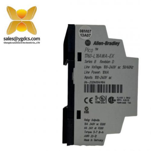 Siemens 1760-L18AWAEX Industrial Controller with Real-Time Clock, Advanced Automation Module