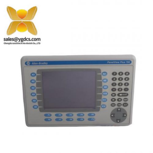 Rockwell Automation 2711P-B7C4D1 PanelView Plus 700 Keypad/Touch/Enet/RS232, 64MB, DC Control Module