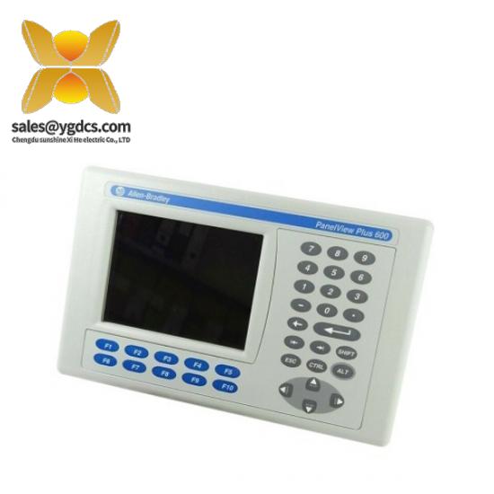AB PanelView Plus 600 Color - 2711P-K6C20A, Industry Standard HMI Solution
