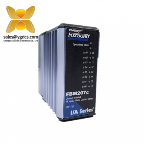 FOXBORO FBM207 P0914TD System Module, 200 characters limit