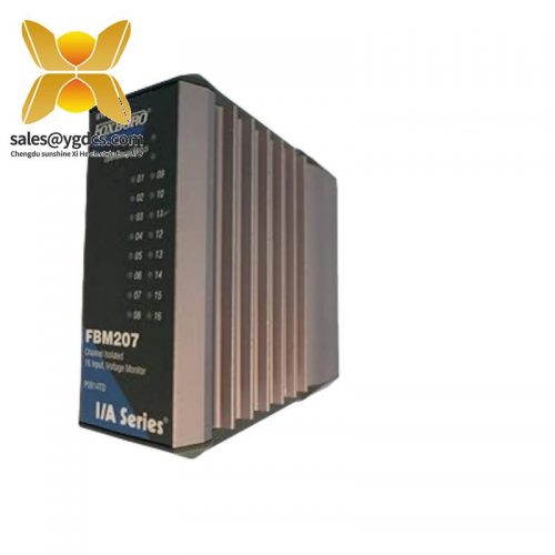FOXBORO FBM207 P0914TD System Module, 200 characters limit