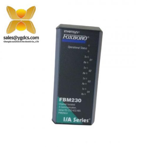 FOXBORO P0400GH System Module for Industrial Control Applications
