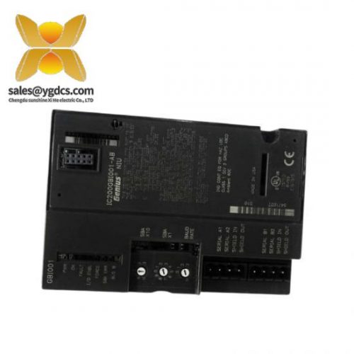 GE Fanuc IC200GBI001 Remote I/O Genius Network Interface Unit, Efficient Networking for Industrial Automation