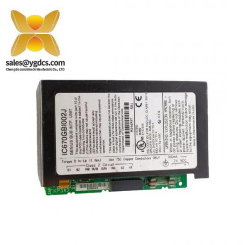 GE FANUC - IC670GBI002J Industrial Control Module