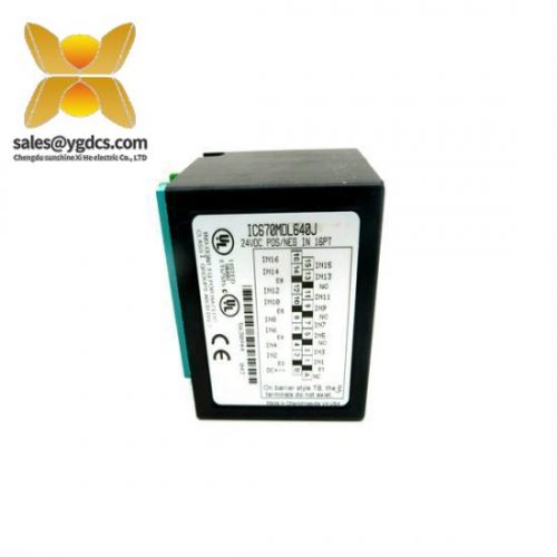 GE IC670MDL640 - 16-Channel Discrete Output Module for Industrial Automation Systems
