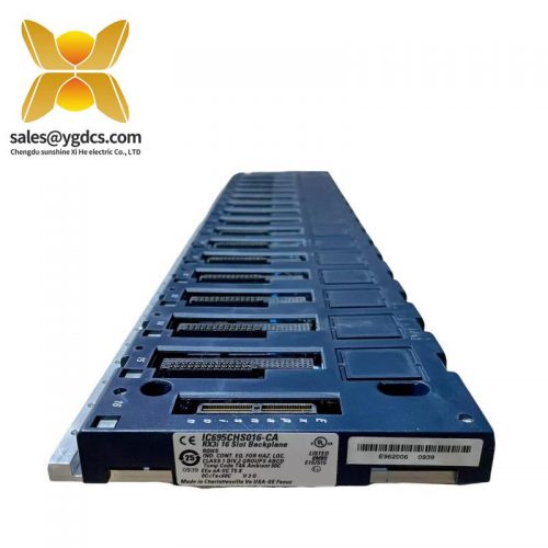 GE IC695CHS016 Universal 16 Slot Base for Industrial Control Systems