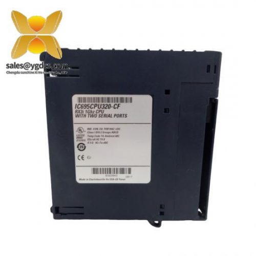GE IC695CPU320 CF - High-Performance Control Engine for Industrial Automation