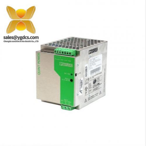PHOENIX QUINT PS-100-240AC/24DC/10, High-Efficiency DIN Rail Power Supply for Industrial Automation