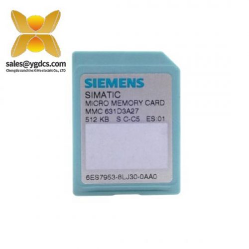 Siemens 6ES7 953-8LJ30-0AA0 Memory Card: Industrial Control Solution