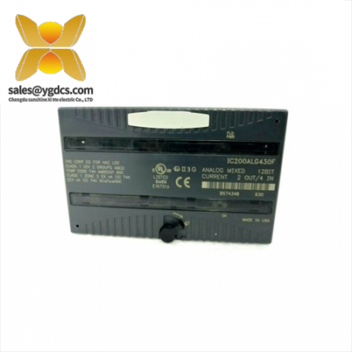 GE Fanuc IC200ALG430 VersaMax Analog Mixed Module - High Precision Industrial Control Component