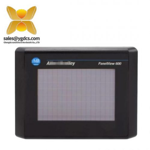 Allen-Bradley 2711-T6C1L1 PanelView Plus 600 Color Touchscreen with Remote IO, RS-232 Printer & DC Power Supply