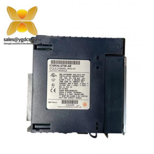 GE Fanuc IC695ALG708 Modular Analog Input Module, Advanced Industrial Automation Component