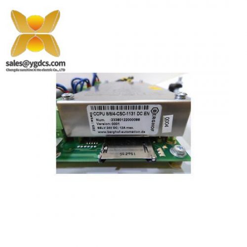 BERGHOF QAIO16/4-VPLC Networking Communication Module, High-Speed Industrial Ethernet Interface