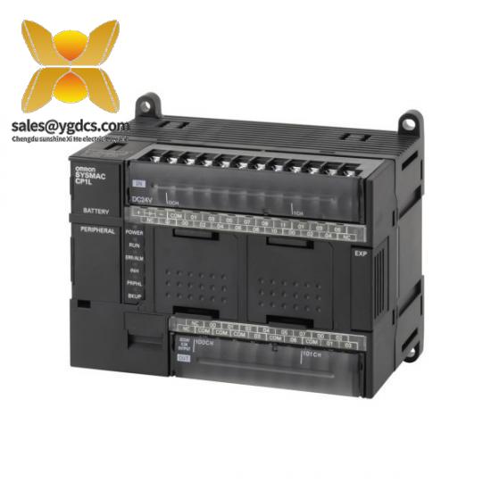 OMRON CP1L-M30DR-A: High-Power PLC Unit with Integrated I/O for Industrial Automation