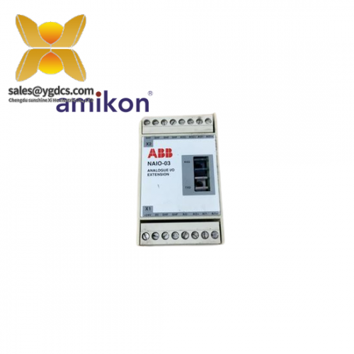 ABB NAIO-03 Analog I/O Expansion Board, High Performance for Industrial Automation
