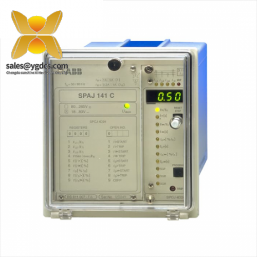 ABB SPAJ 142C Earth Fault Relay, Protection Device for Industrial Applications