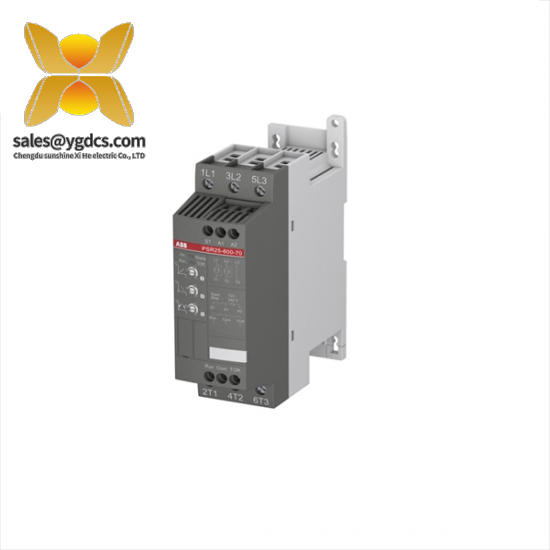 ABB PSR25-600-70 Soft Starter, for industrial control applications