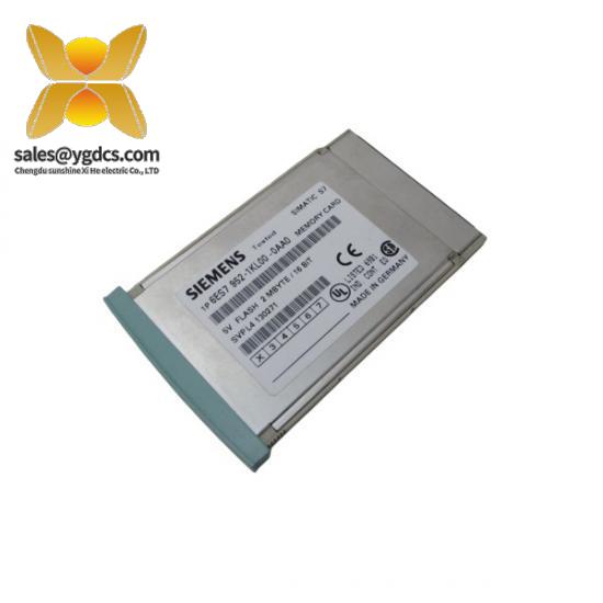 Siemens 6ES7 952-1KL00-0AA0: Flash Memory Card - 2MB