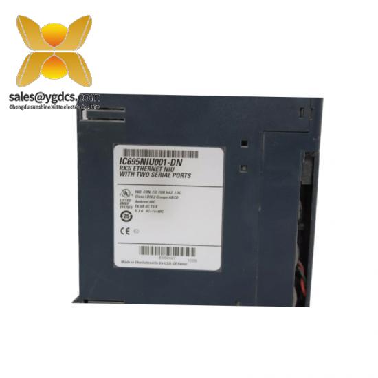 GE FANUC | IC695NIU001DN - Advanced Industrial Control Module