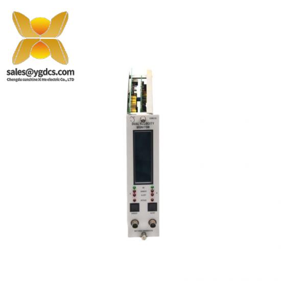 Bently Nevada Monitor, Model 3300/55, Series 08-01-18-18-00-02-02-00