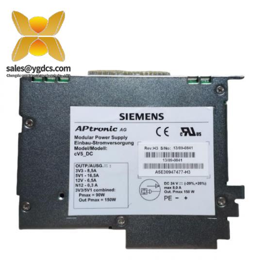 Siemens A5E30947477 Modular Power Supply
