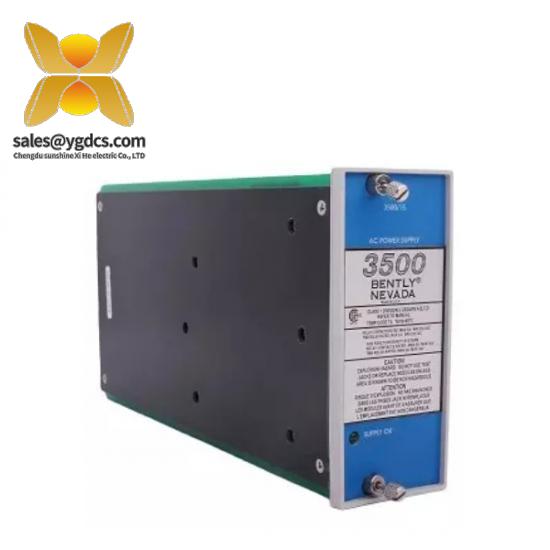 BENTLY 3500/15 114M5330-01 Main Card for Industrial Control Systems