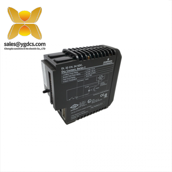 EMERSON KJ3203X1-BA1 | 12P3270X032 | VE4001S2T2B4 - Industrial Discrete Input Module