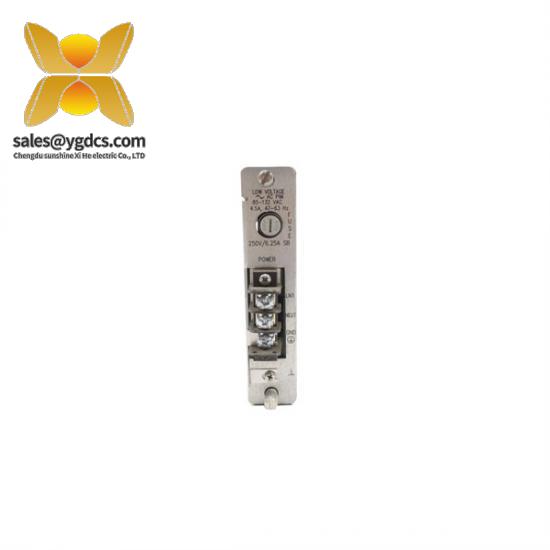 Bently Nevada 3500/15, 125840-02: Low Voltage AC Power Input Module
