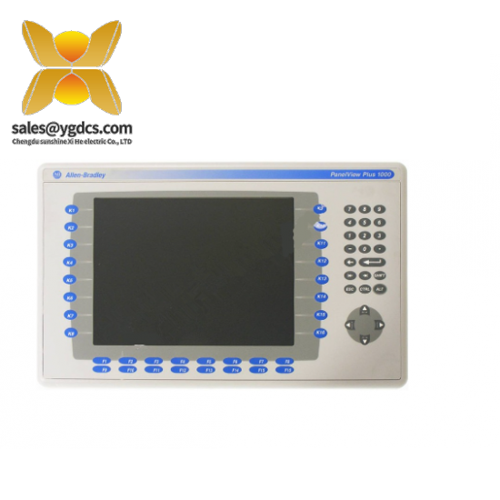 GE PanelView Plus 2711P-B10C4D2 - Human Machine Interface, 1000 Key/Touch