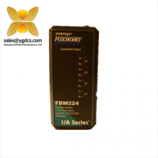 Foxboro P0914XS/FBM237 - Channel Isolated Output Interface Module, Advanced Control Solutions for Industrial Automation